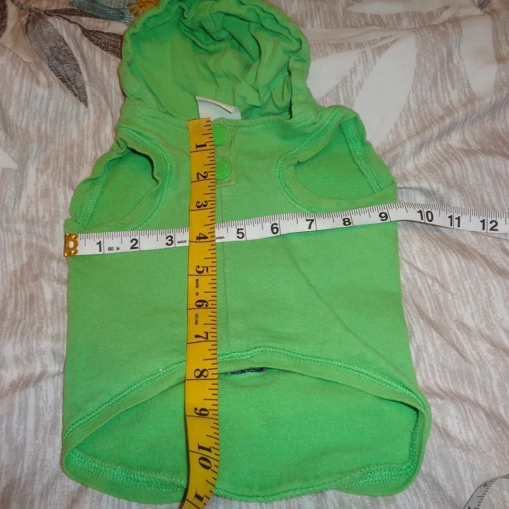 Martha Stewart Pets Green #1 Dog Hoodie Size Medium